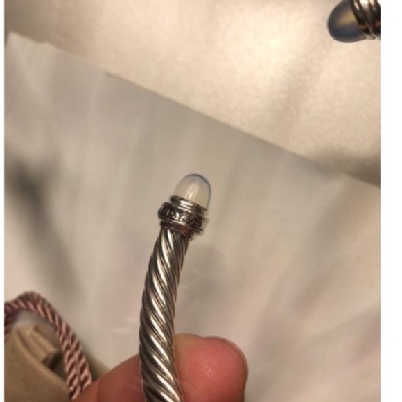 SOLD 🎈David Yurman Moonstone Cuff - Picture 4 of 8